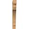 Ekena Millwork Merced Block Smooth Bracket, Western Red Cedar, 5 1/2"W x 34"D x 46"H BKT06X34X46MRC05SWR - alternate 3